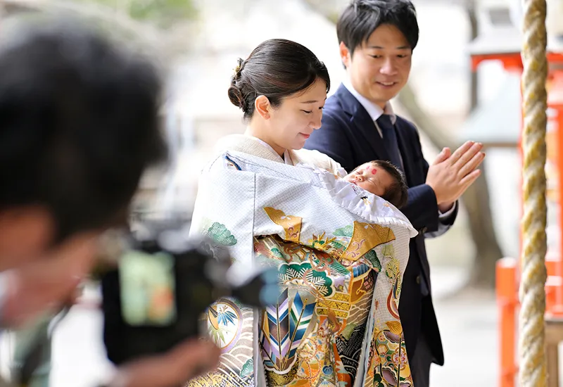 カメラマン2名体制での撮影風景