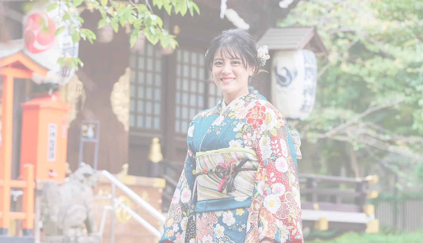 新宿十二社熊野神社での撮影シーン