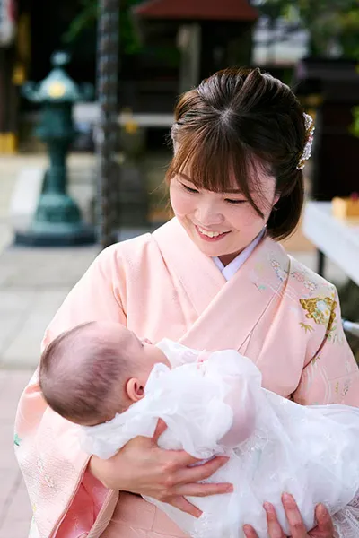 お宮参り 祝いの日の記録