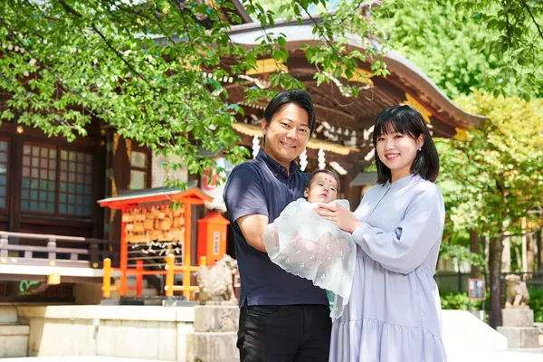 お宮参り 熊野神社の四季