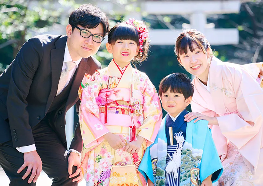 熊野神社の四季と記念撮影