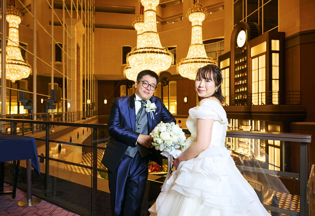 ウエディングの記念写真